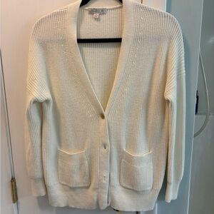 Cream Cashmere Blend Sweater